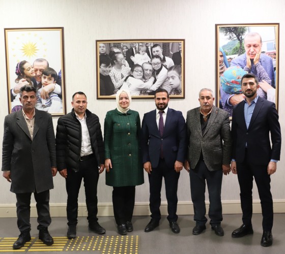 AK Parti Genel Başkan Yardımcısı Sayan Ziyaretleri Kabul Etti