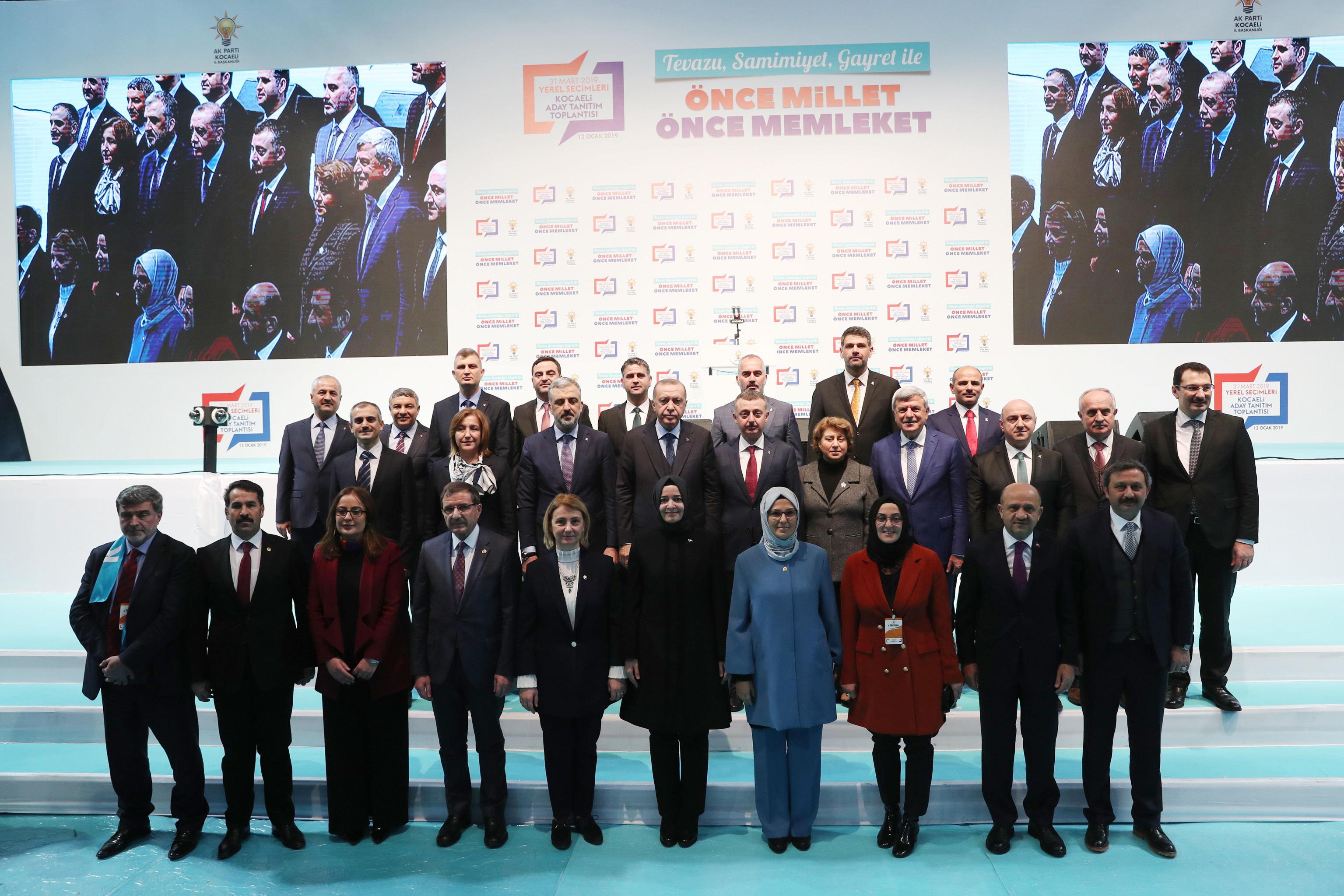 Başkan Kaya Kocaeli Belediye Başkan Adaylarını Tanıtım Toplantısı'na Katıldı