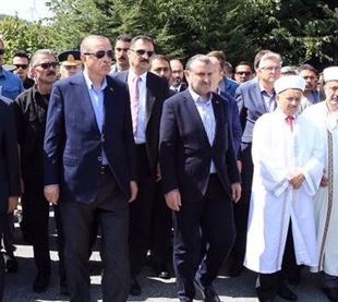 Hakkari’de şehit düşen Halil İbrahim Gürel, son yolculuğuna uğurlandı