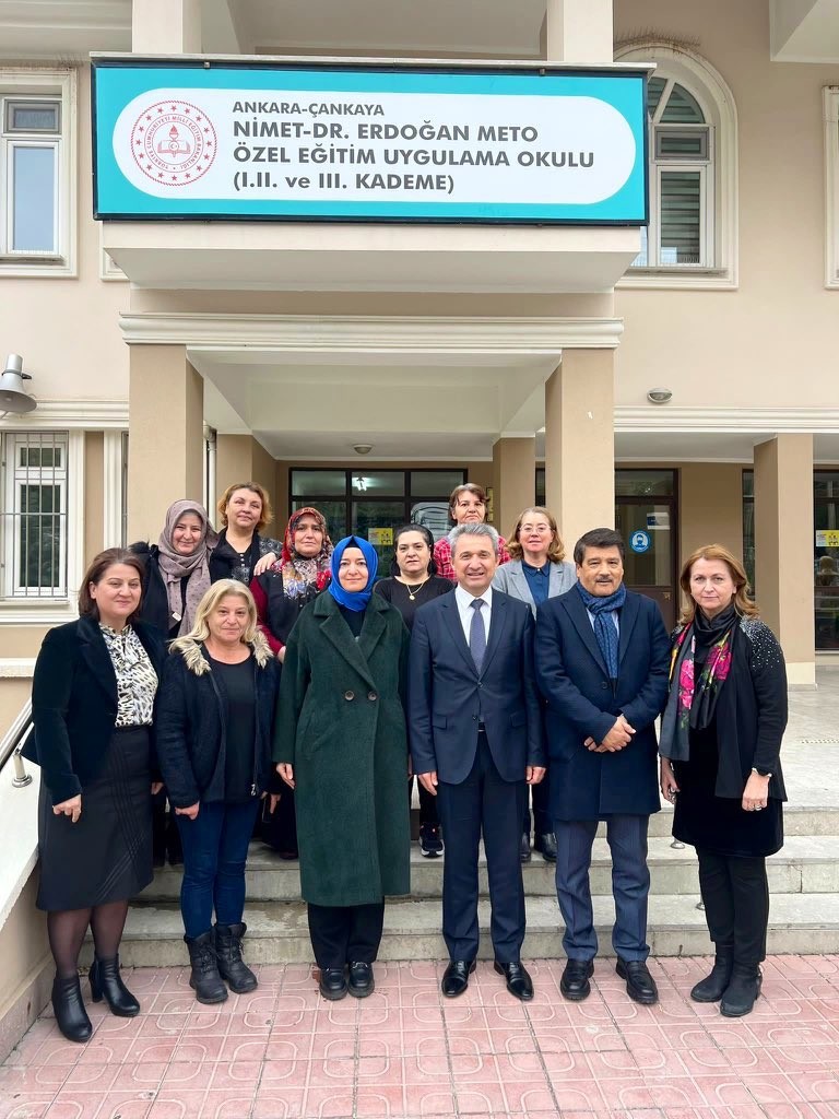 İstanbul Milletvekili Sayan Nimet-Dr.Erdoğan METO Özel Eğitim Uygulama Okulu ve GATA’yı Ziyaret Etti