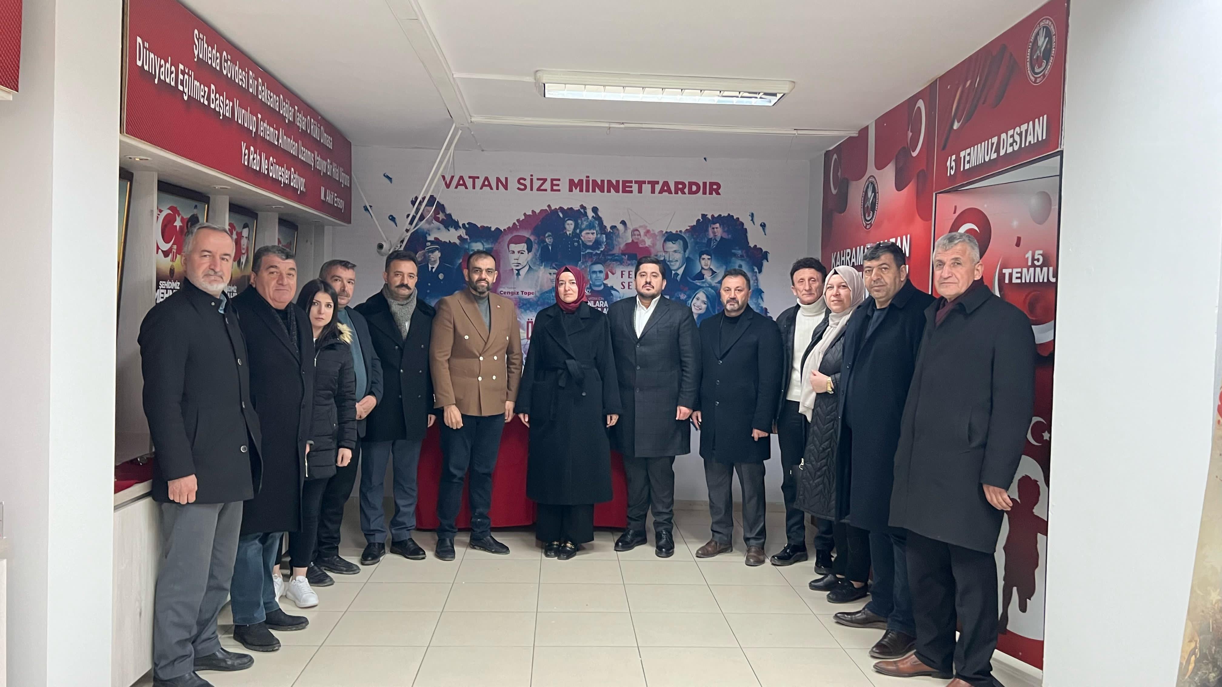 AK Parti Genel Başkan Yardımcısı Sayan: Şehit ve Gazilerimizin Emanetlerine Sahip Çıkmaya Devam Edeceğiz