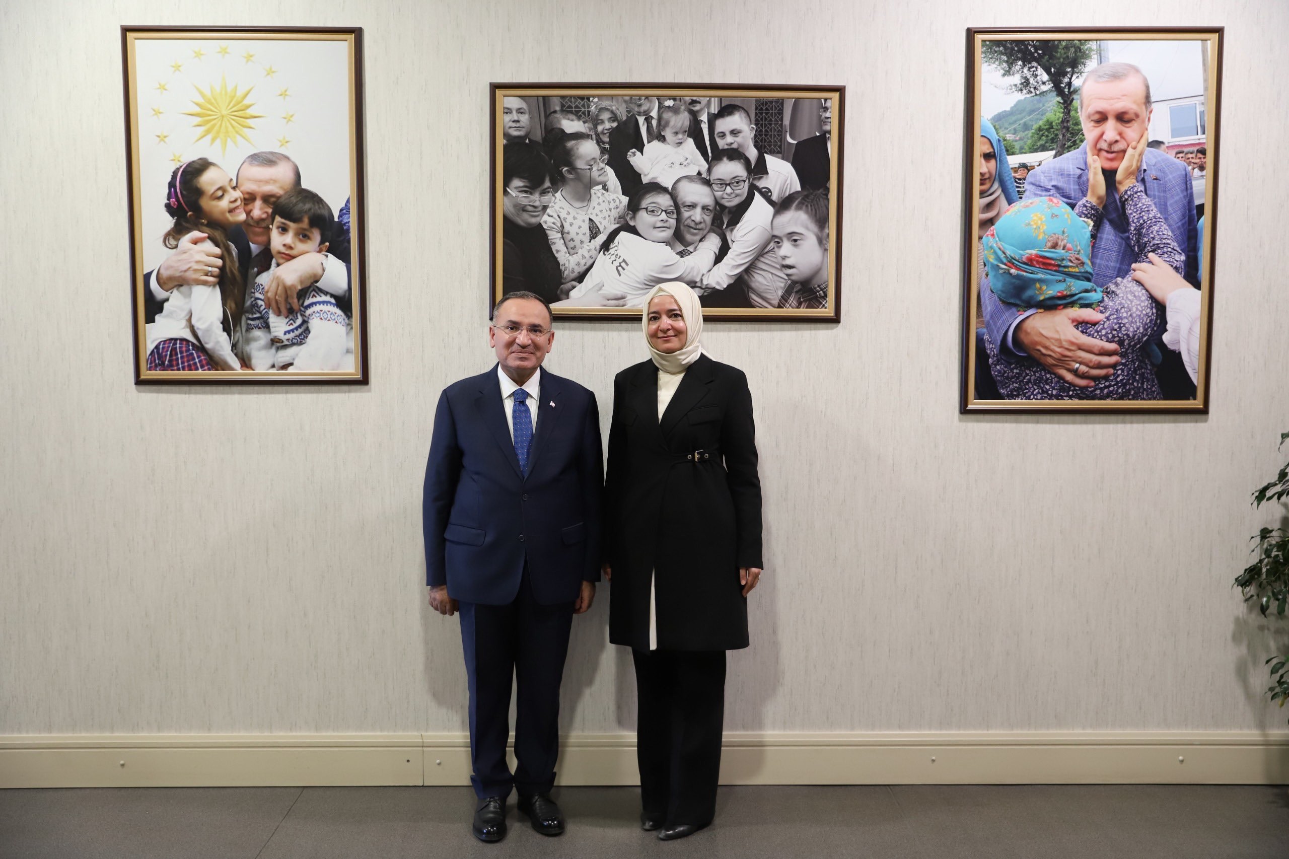 AK Parti Genel Başkan Yardımcısı Sayan TBMM Başkanvekili Bekir Bozdağ'ı Ağırladı