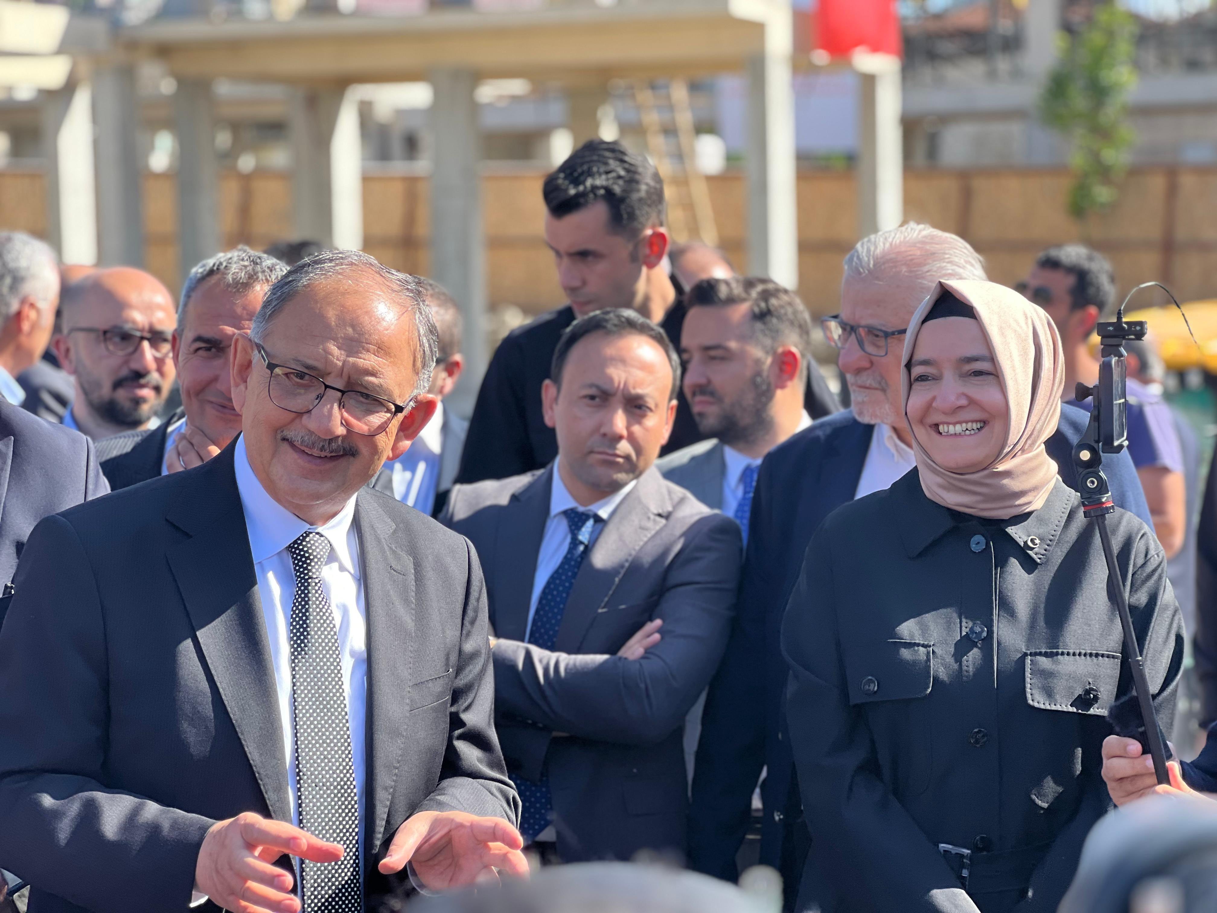 AK Parti Sosyal Politikalar Başkanı Sayan Hatay'da