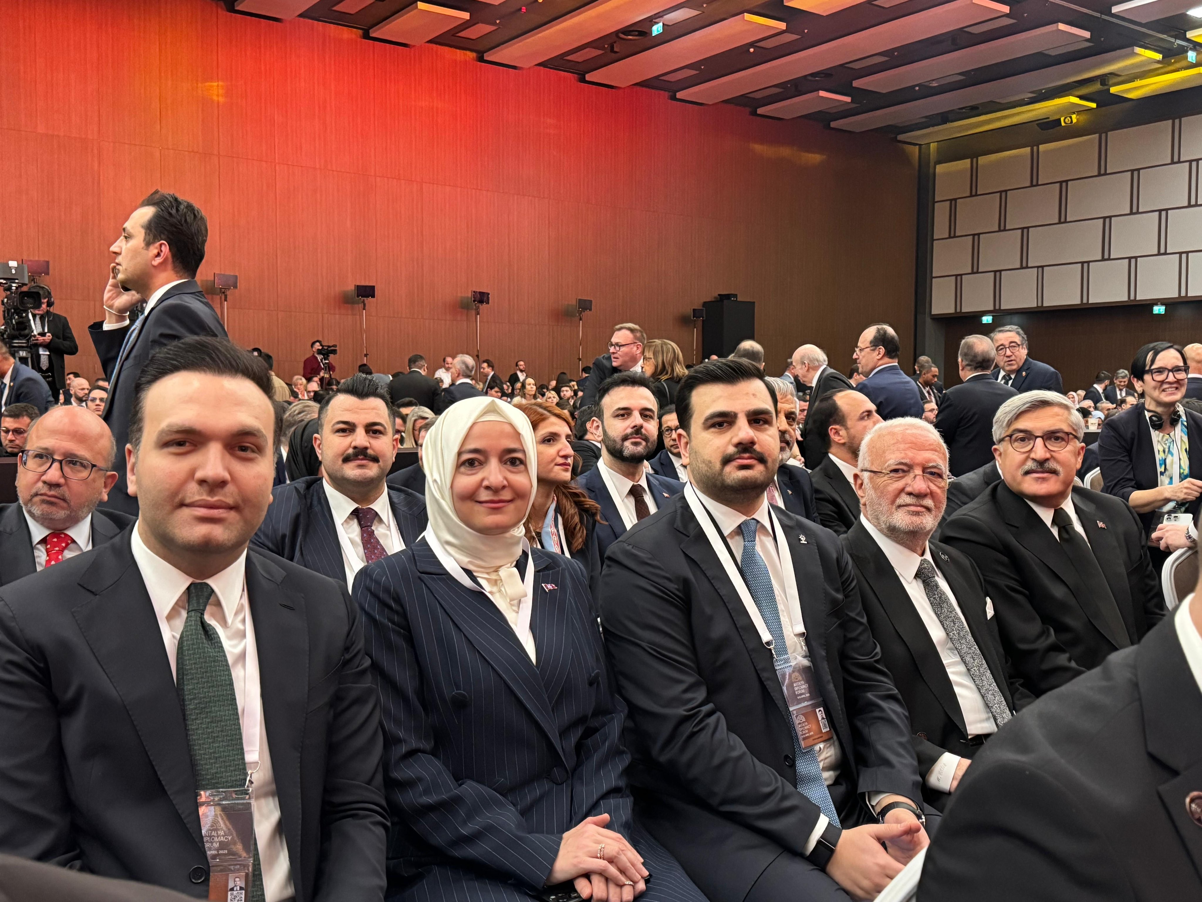 AK Parti Genel Başkan Yardımcısı Sayan 4.Antalya Diplomasi Forumu’na Katıldı