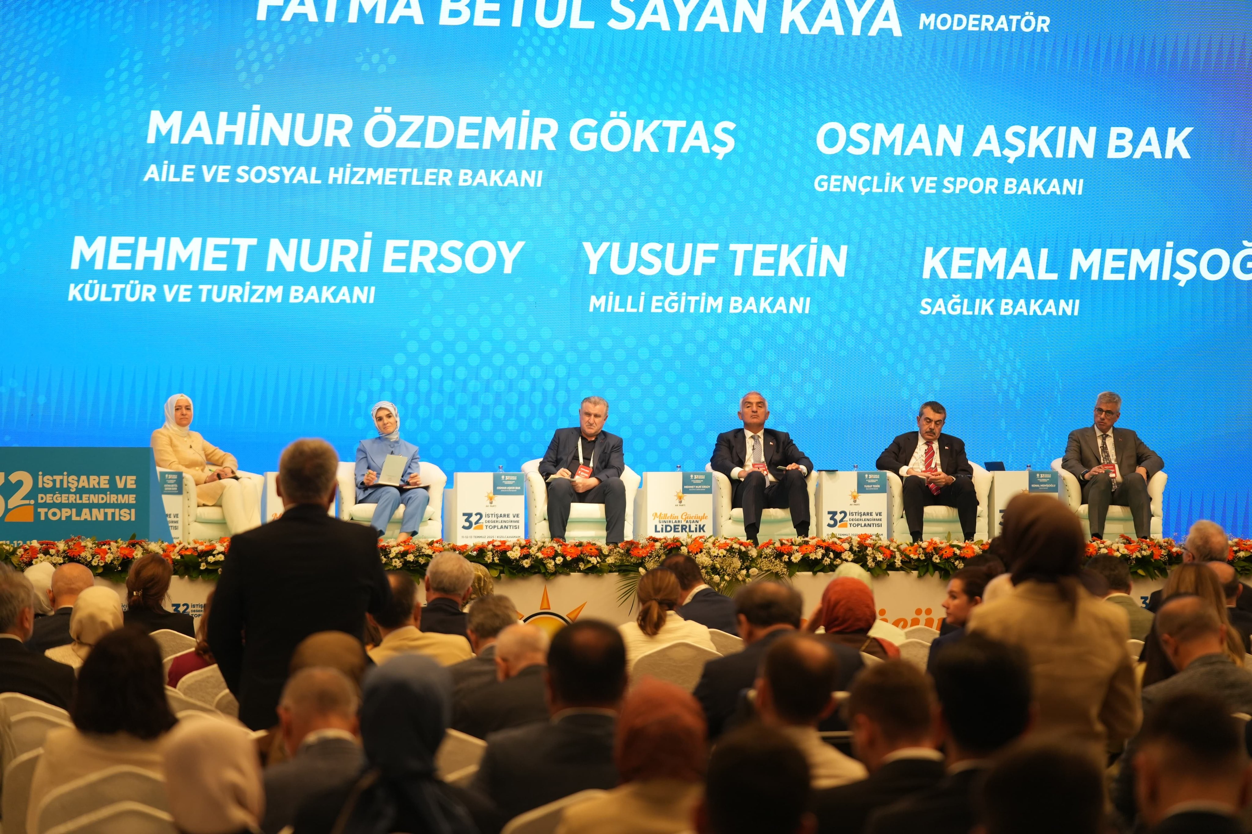 AK Parti Genel Başkan Yardımcısı Sayan: Büyük ve Güçlü Türkiye İdealimiz için Görüş Alışverişine Devam Ediyoruz