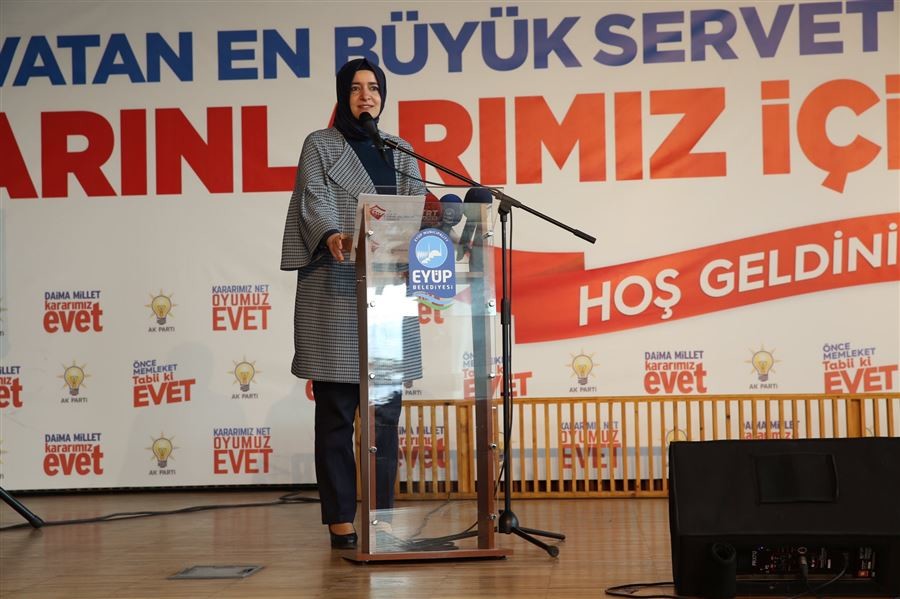 Batı, yeni getireceğimiz sistemle, ülkemizin büyümesinin çok daha hızlı bir şekilde gerçekleşecek olmasından korkuyor. Bundan endişe ettikleri için 'hayır' kampanyalarına destek veriyorlar