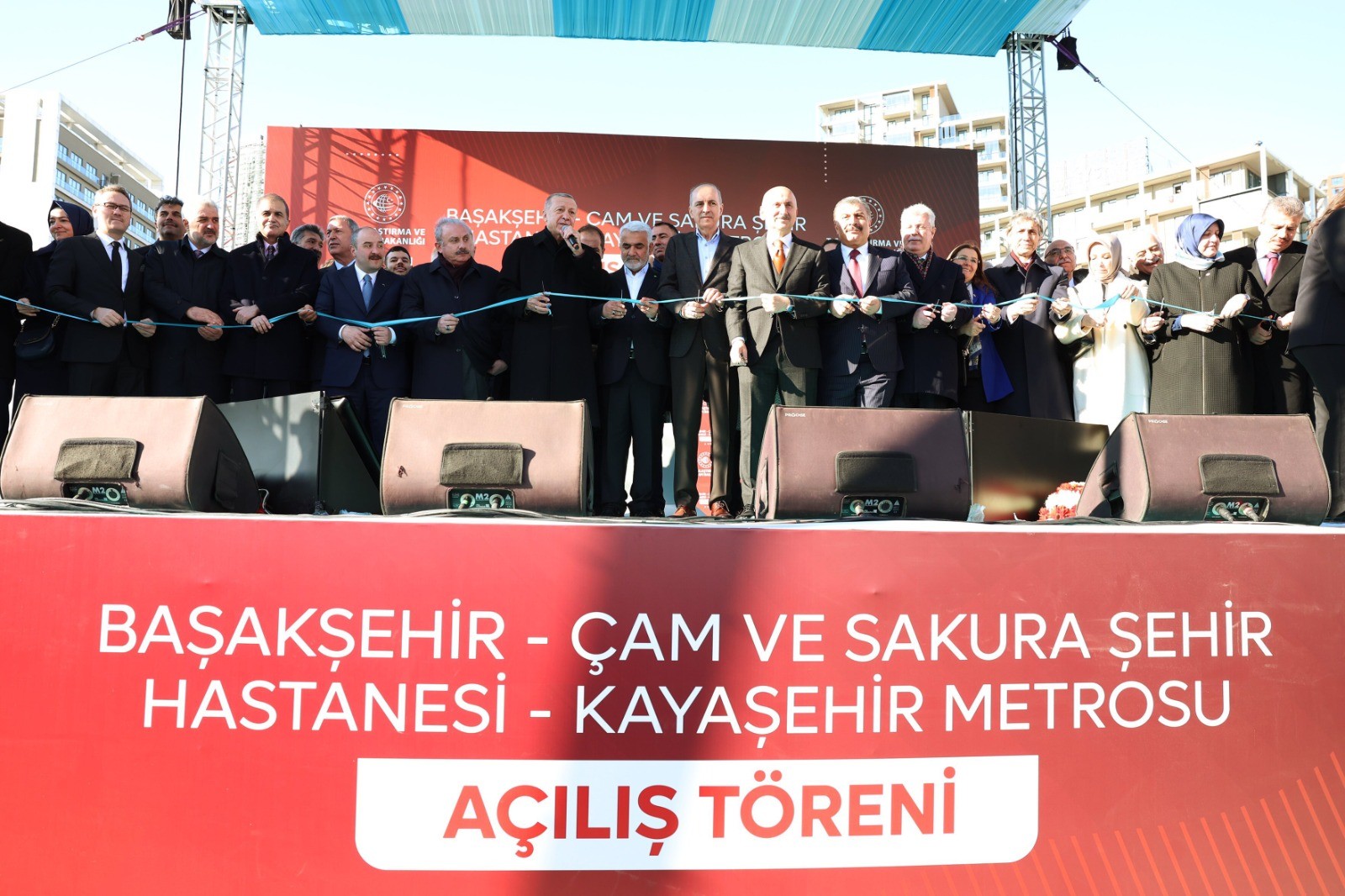 İstanbul Milletvekili Sayan Başakşehir-Çam ve Sakura Şehir Hastanesi-Kayaşehir Metrosu Açılış Törenine Katıldı