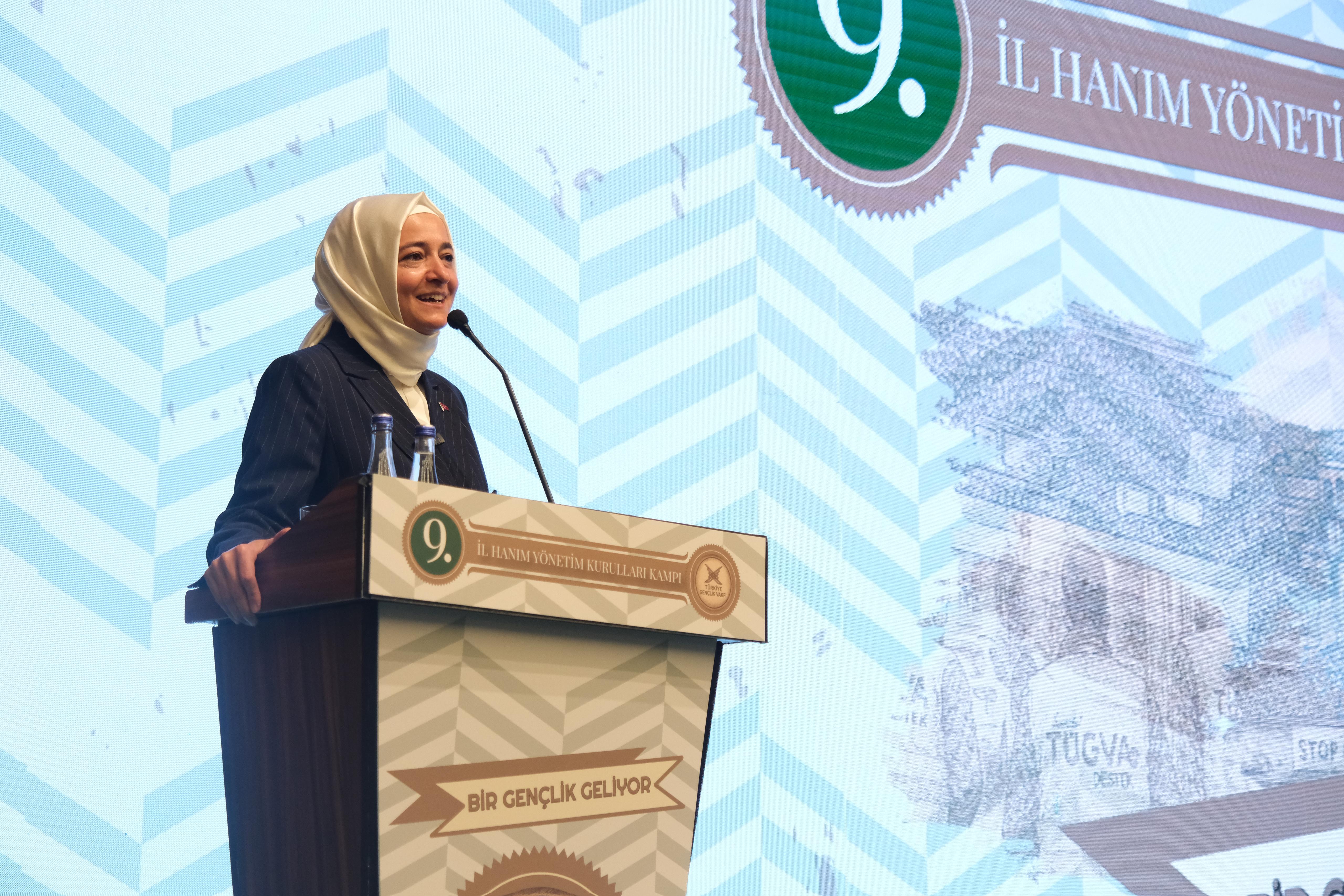 AK Parti Genel Başkan Yardımcısı Sayan Kaya 9. TÜGVA Kızılcahamam İl Hanım Yönetim Kurulları Kampı’na Katıldı