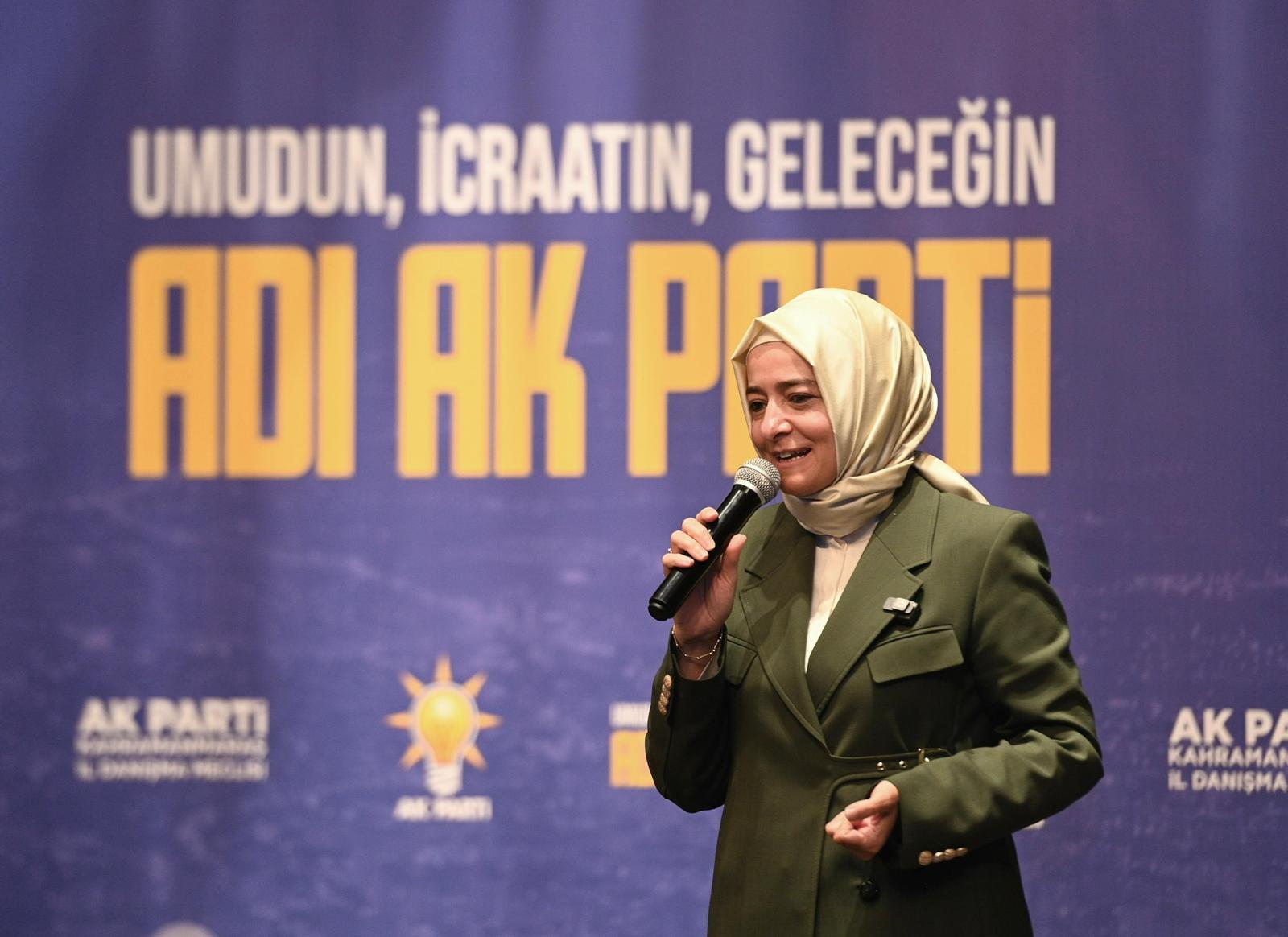 AK Parti Genel Başkan Yardımcısı Sayan Kaya Kahramanmaraş’ta