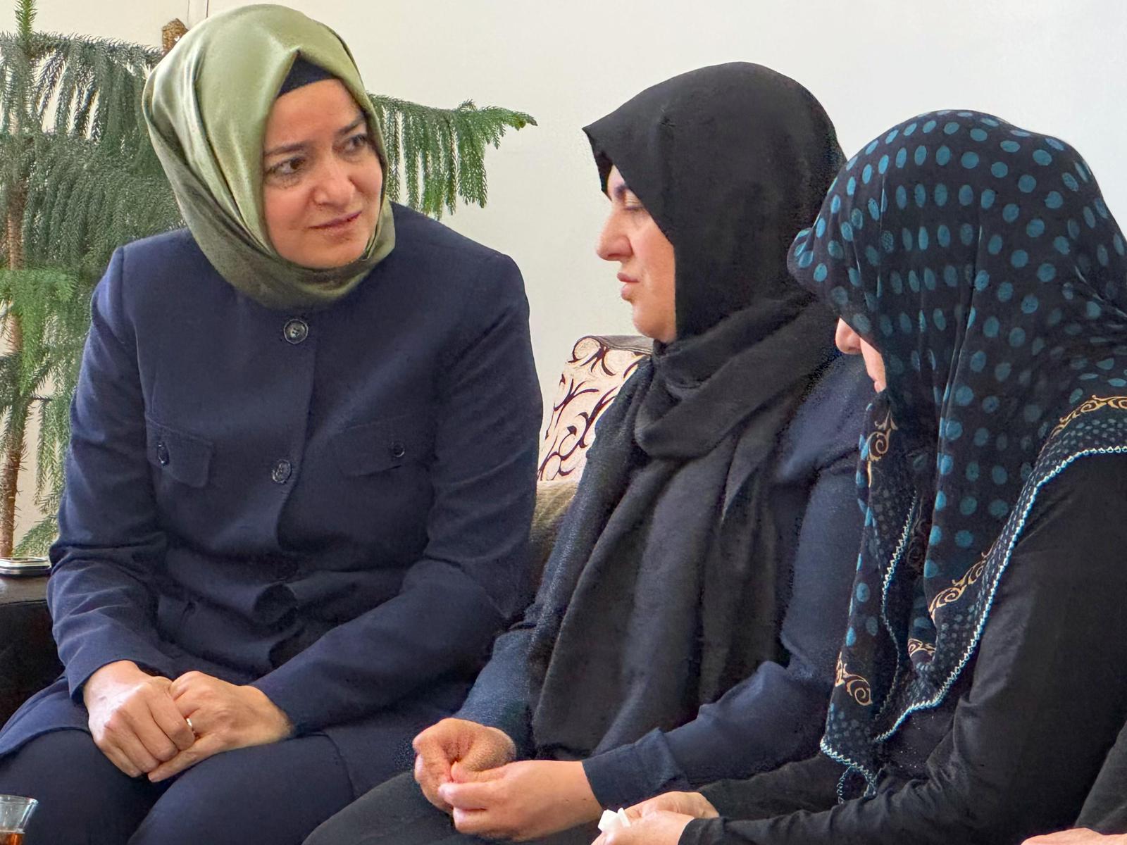 AK Parti Genel Başkan Yardımcısı Sayan Kaya’dan Kahramanmaraş’ta Ailelere Destek Ziyareti