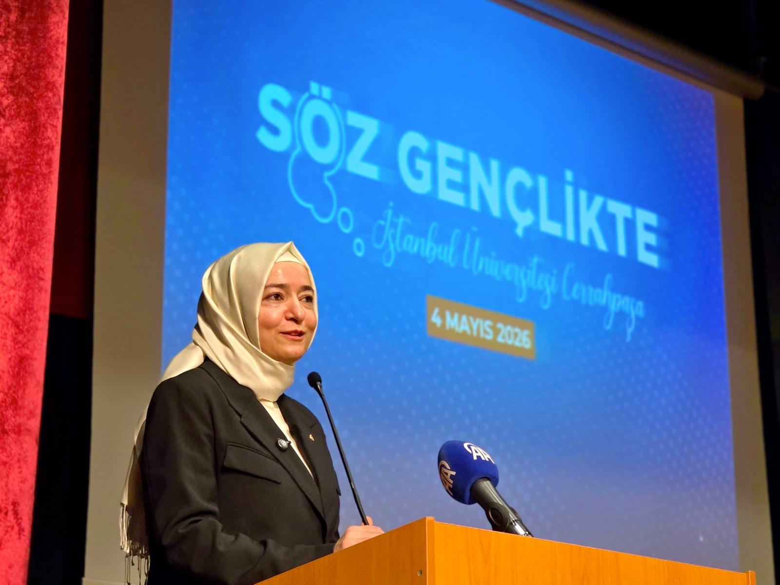 AK Parti Genel Başkan Yardımcısı Sayan Kaya, Söz Gençlik'te Programı'na Katıldı