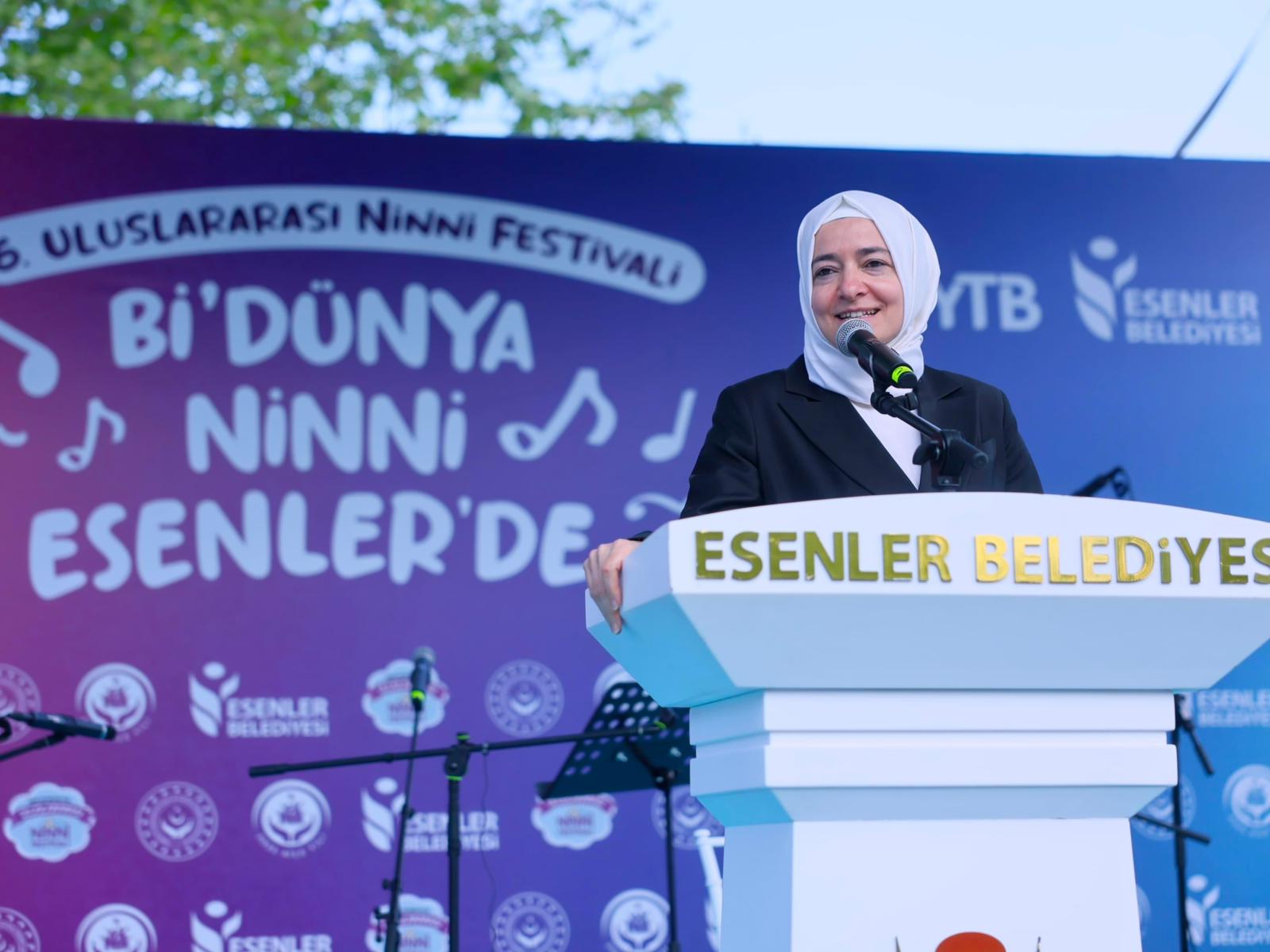 AK Parti Genel Başkan Yardımcısı Sayan Kaya, Uluslararası Ninni Festivali’ne Katıldı