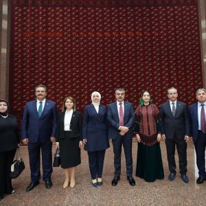 AK Parti Genel Başkan Yardımcısı Sayan Türkmenistan’da Ziyaretlerini Sürdürdü