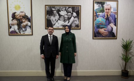 AK Parti Genel Başkan Yardımcısı Sayan Ziyaretleri Kabul Etti
